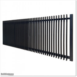 Sliding Finn Gate 3.8MX1.5M Gate is 3.8M wide and gate height is 1.5M