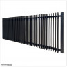 Sliding Finn Gate 3.8MX1.5M Gate is 3.8M wide and gate height is 1.5M