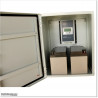 Metal wall mount enclosure 400 X 600 X 400 mm. IP 65 waterproof rating
