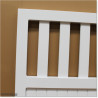 Gate is 4.275 wide and gate height is 1.15. Gate fits 4.0M post gap. Gate colour Pure White (RAL9010)