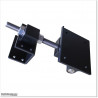 Strong aluminum alloy main structure powder coated in black, Stainless Steel threaded rod, Copper washers