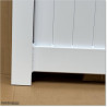Aluminium Tongue and Groove Gate. Gate is 3.5M wide and gate height is 1.75M. Gate colour is Pure White (RAL9010)