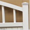 Aluminium Tongue and Groove Gate. Gate is 3.5M wide and gate height is 1.75M. Gate colour is Pure White (RAL9010)
