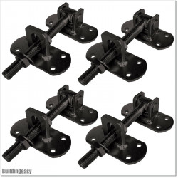Aluminium Tongue and Groove Gate. Gate is 3.5M wide and gate height is 1.5M. Gate colour is Matte Black (RAL9005)