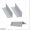 Z Bracket is used with our GLE2 and GLE21 Electric Locks.