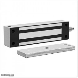Heavy duty (500Kg) and IP65 waterproof electromagnetic lock can be used with 12V DC or 24V DC power supply