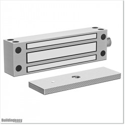 Heavy duty (500Kg) and IP67 waterproof electromagnetic lock can be used with 12V DC or 24V DC power supply
