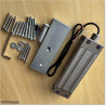 Heavy duty (500Kg) and IP67 waterproof electromagnetic lock can be used with 12V DC or 24V DC power supply