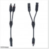 Pairs of MC4 Y/2 Solar Panel Parallel Connectors