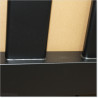 Gate is 3.825M wide and gate height is 1.75. Gate fits 3.5M post gap. Gate colour Matte Black (RAL9005)