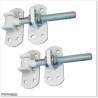 Pedestrian Tongue & Groove gate is 1.0Mm wide and gate height is 1.15M. Gate colour Pure White (RAL9010)