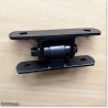 Strong steel hinge. Powder coated in black. Maximum weight of the gate per two hinges 80Kg