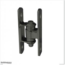 Strong steel hinge. Powder coated in black. Maximum weight of the gate per two hinges 80Kg