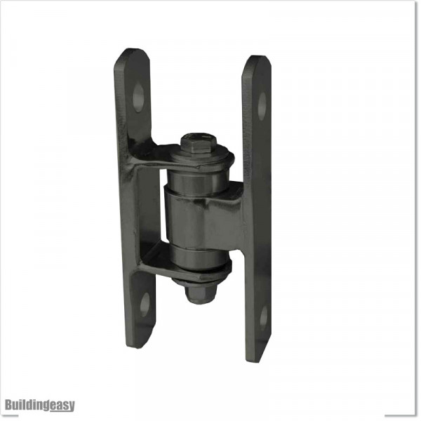 Strong steel hinge. Powder coated in black. Maximum weight of the gate per two hinges 80Kg