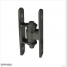 Strong steel hinge. Powder coated in black. Maximum weight of the gate per two hinges 80Kg
