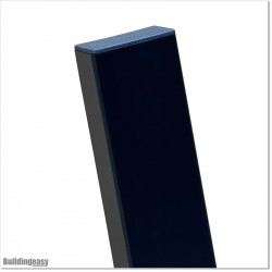 Finn Fence Aluminum Post 100 X 50 and 2.5mm wall thickness