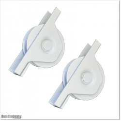 Gate is 3.825 wide and gate height is 1.15. Gate fits 3.5M post gap. Gate colour Pure White (RAL9010)