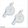 Gate is 4.275 wide and gate height is 1.15. Gate fits 4.0M post gap. Gate colour Pure White (RAL9010)