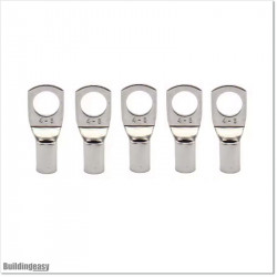 6mm Tin plated Copper cable terminal. Use for Leoch 50A Batteries ( LP12-50A)