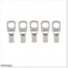 6mm Tin plated Copper cable terminal. Use for Leoch 50A Batteries ( LP12-50A)