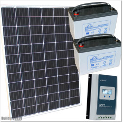 200W Solar Power System for Automatic Gate Openers With Battery Box.