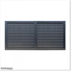 Sliding Slat Gate 3.8MX1.5M Gate is 3.8M wide and gate height is 1.5M