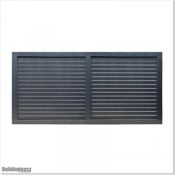 Sliding Slat Gate 3.8MX1.5M Gate is 3.8M wide and gate height is 1.5M