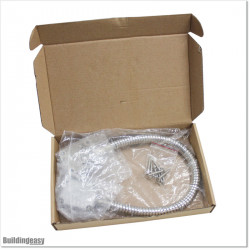 Stainless Steel ducting with screw mounting flange