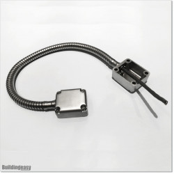 Stainless Steel ducting with screw mounting flange