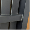 The gate is 1040 mm wide (excluding hinge width) and 1450 mm high