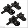 The gate is 1040 mm wide (excluding hinge width) and 1200 mm high