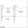 Aluminium 8.4M Wide Black Sliding Gate 1.7M High With Automatic Systems.