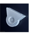 White Colour Sliding Gate Wheel With Bearings in U Groove.