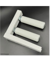 Two Roller Guide With Steel L Bracket and Two 150mm Large Rollers.