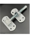 Little gap between the gate and post is possible with this hinge. Distance between post and frame of the gate is 5 to 100mm