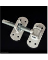 Little gap between the gate and post is possible with this hinge. Distance between post and frame of the gate is 5 to 100mm