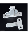 Black colour Padlocable Latch Made of Steel.