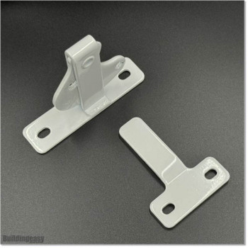 Black colour Padlocable Latch Made of Steel.